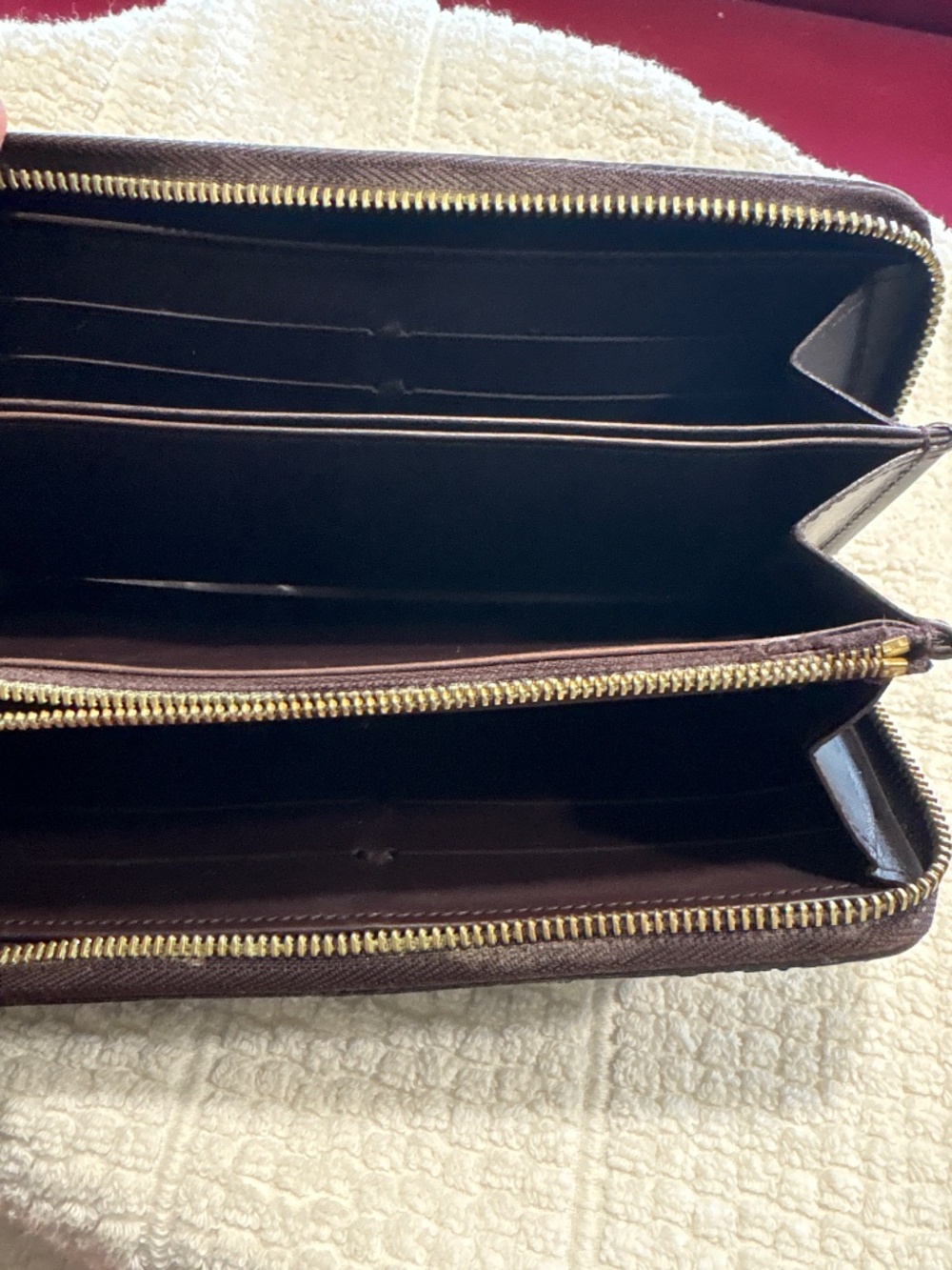 Louis Vuitton Vernice Amarante wallet - Picture 7 of 10